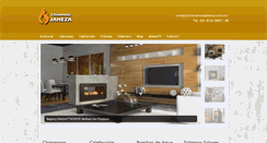 Desktop Screenshot of chimeneasjaheza.com.mx